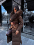 Long Coat "WINTER WEAR FC83" - CHOCO